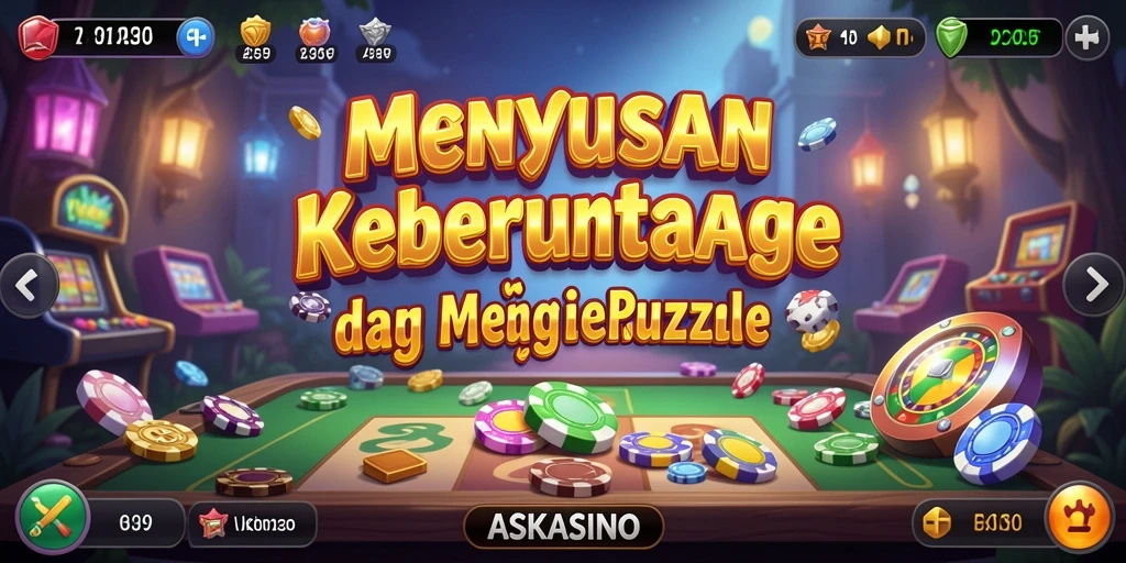 Gameplay menantang dan penuh warna dalam ASKASINO.