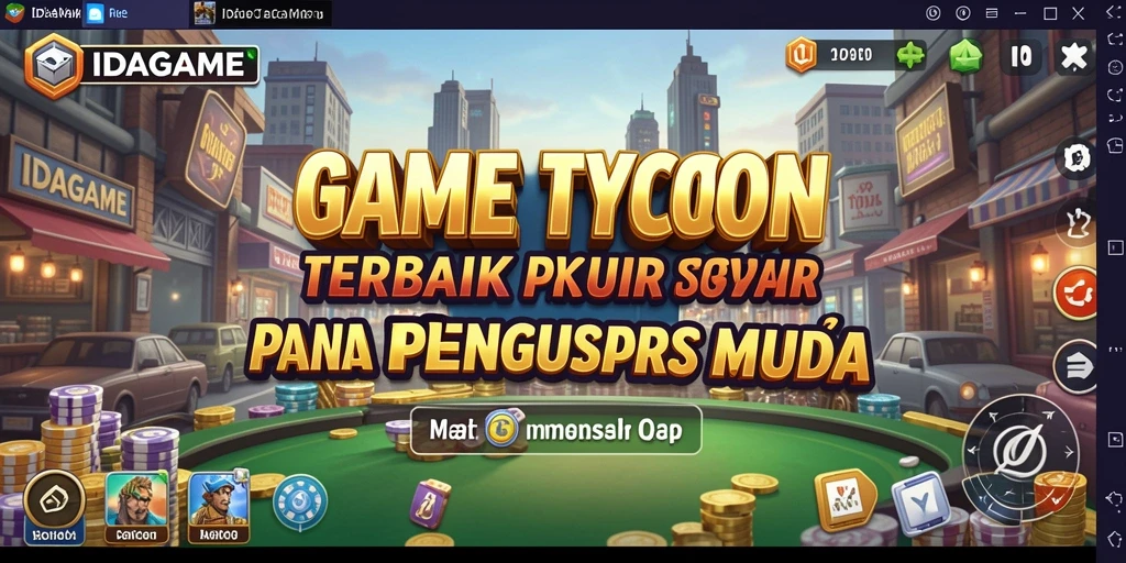 Tampilan gameplay IDAGAME yang memukau dan seru.