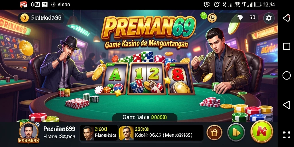 Gameplay menarik di PREMAN69 dengan fitur kasino yang mendebarkan.